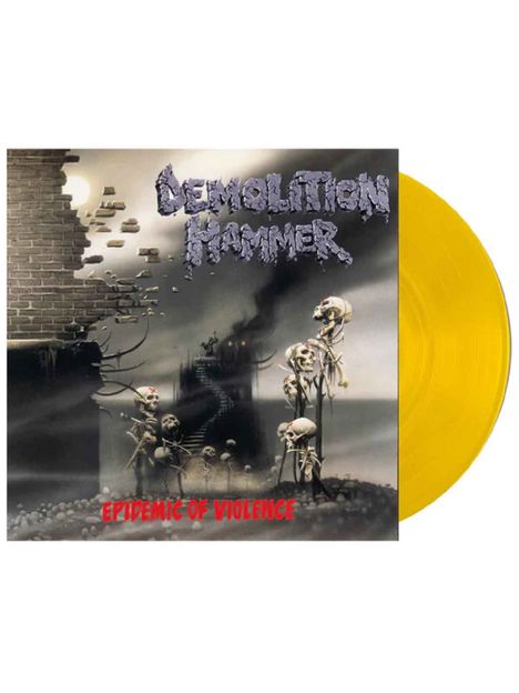 Demolition Hammer: Epidemic Of Violence (Re-issue 2023) (180g) (Limited Edition) (Transparent Sun Yellow Vinyl), LP