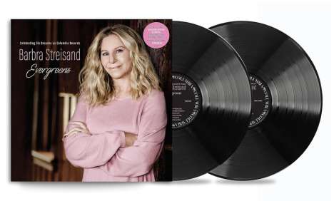 Barbra Streisand: Evergreens: Celebrating Six Decades On Columbia Records, 2 LPs