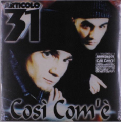 Articolo 31: Cosi Com'e (Black Dust Vinyl), LP