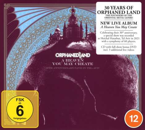 Orphaned Land: A Heaven You May Create, 1 CD und 1 DVD