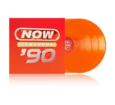 Pop Sampler: Now Yearbook 1990 (Translucent Orange Vinyl), 3 LPs