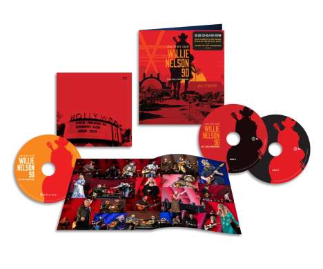 Long Story Short: Willie Nelson 90: Live At The Hollywood Bowl, 2 CDs und 1 Blu-ray Disc