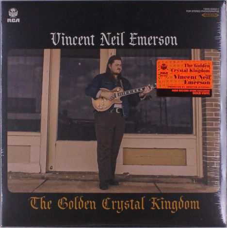 Vincent Neil Emerson: The Golden Crystal Kingdom (Gold Vinyl), LP