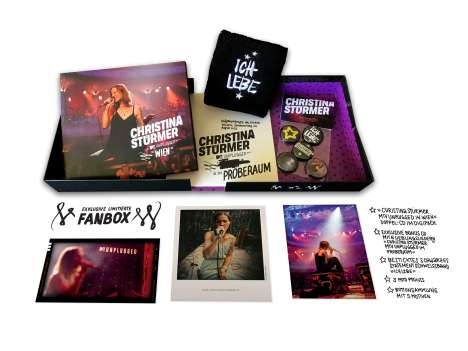 Christina Stürmer: MTV Unplugged in Wien (limitierte Fanbox), 3 CDs