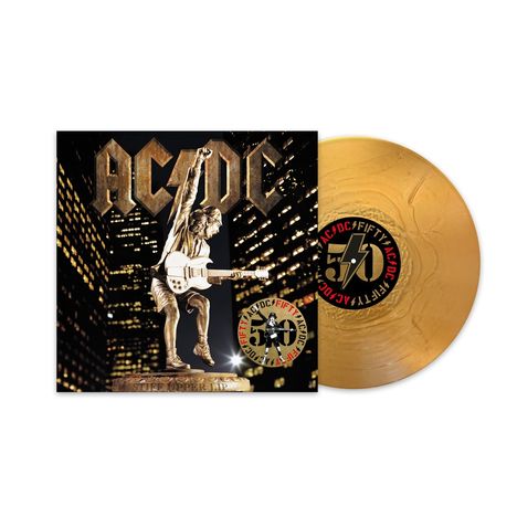 AC/DC: Stiff Upper Lip (50th Anniversary) (180g) (Limited Edition) (Golden Vinyl) (+ Artwork Print), LP