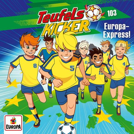 Teufelskicker Folge 103: Europa-Express!, CD