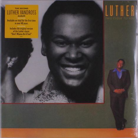 Luther Vandross: This Close To You, LP