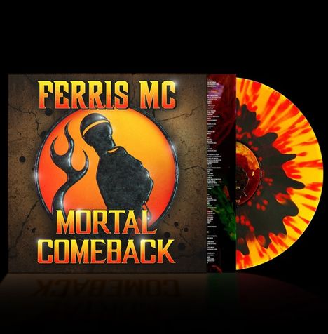 Ferris MC: Mortal Comeback (Yellow/ Red/ Black Swirl Vinyl), LP