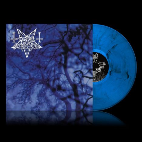 Dark Funeral: Dark Funeral (30th Anniversary) (180g) (Limited Numbered Edition) (Transparent Blue-Black Marbled Vinyl), LP