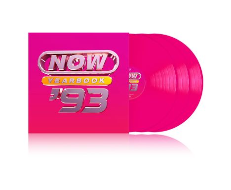 Now Yearbook 1993 (Pink Vinyl), 3 LPs
