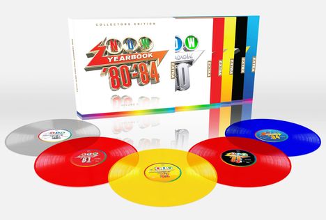 Now Yearbook 1980-1984: Vinyl Extra Vol. 2 (Colored Vinyl), 5 LPs
