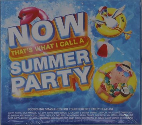 Now Thats What I Call A Summer Party, 4 CDs