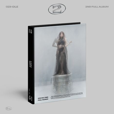 (G)I-dle: 2 - 0 Version (Deluxe Box Set 1) (Lenticular Cover), 1 CD und 1 Buch