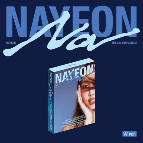 Nayeon (Twice): Na (Version A), 1 CD und 1 Buch