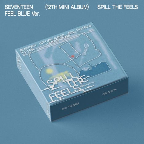 Seventeen: 12th Mini Album SPILL THE FEELS (Blue Ver.), CD