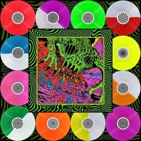 King Gizzard &amp; The Lizard Wizard: Live At Red Rocks 2022 (Limited Numbered Collector's Edition Box) (Colored Vinyl), 11 LPs