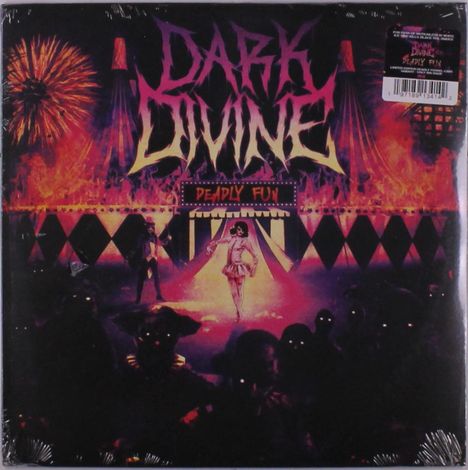 Dark Divine: Deadly Fun (Limited Edition) (Cake Splatter Vinyl), LP