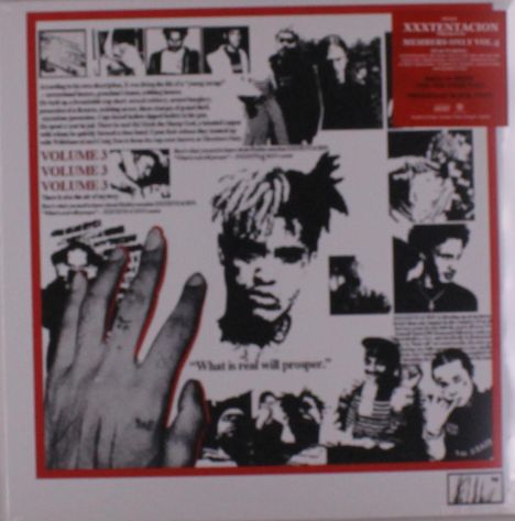 Xxxtentacion: Members Only Vol. 3, 2 LPs