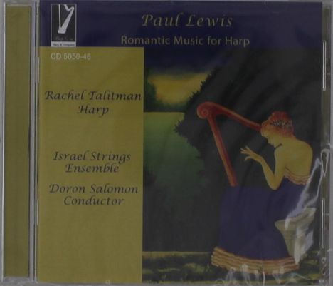 Paul Lewis (geb. 1972): Kammermusik für Harfe "Romantic Music for Harp", CD