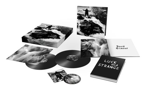 David Gilmour: Luck And Strange (180g) (Limited Deluxe Vinyl Box-Set Edition), 2 LPs, 1 Blu-ray Audio und 1 Buch