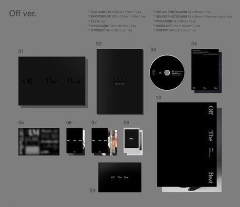 I.M: Off The Beat (Photobook Box Off Version / CD), Maxi-CD