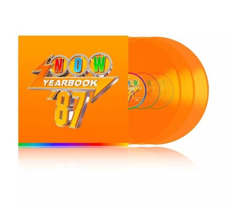 Now Yearbook 1987 (Translucent Orange Vinyl), 3 LPs