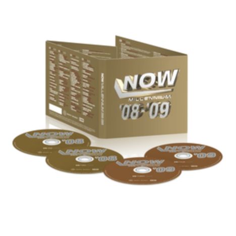 Now Millenium 2008 - 2009, 4 CDs