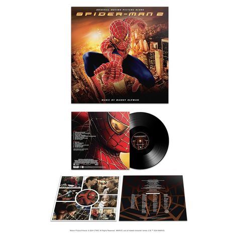 Danny Elfman (geb. 1953): Filmmusik: Spider-Man 2 (OST Score) (20th Anniversary Edition), LP