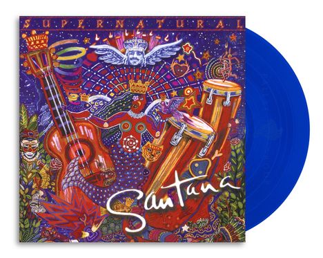 Santana: Supernatural (Blue Vinyl), 2 LPs