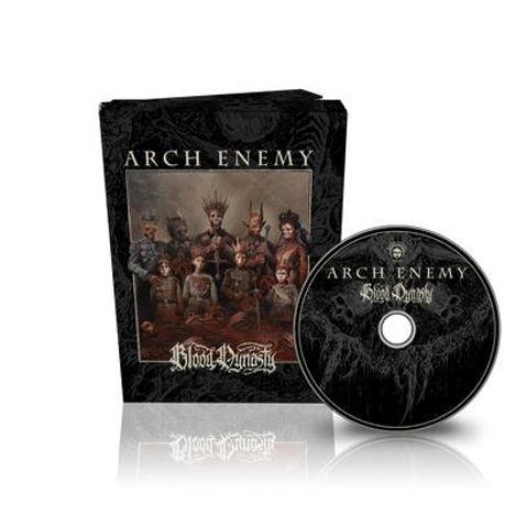 Arch Enemy: Blood Dynasty (Limited CD Deluxe Box Set), 1 CD und 1 Merchandise