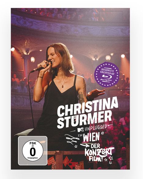 Christina Stürmer: MTV Unplugged in Wien - Der Konzertfilm, Blu-ray Disc