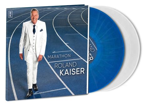 Roland Kaiser: Marathon (3 Bonustracks) (Coloured Marbled Vinyl), 2 LPs