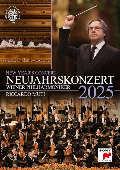 Neujahrskonzert 2025 der Wiener Philharmoniker (Konzertmitschnitt auf DVD), DVD