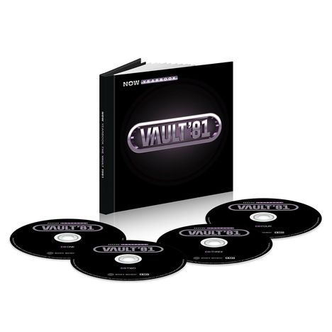Now Yearbook The Vault: 1981 (Special Edition), 4 CDs