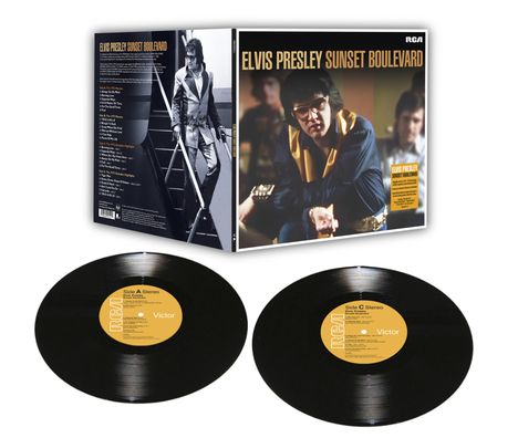 Elvis Presley: Sunset Boulevard, 2 LPs