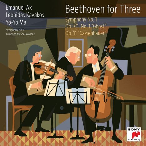 Ludwig van Beethoven (1770-1827): Symphonie Nr.1 (Version für Klaviertrio), CD