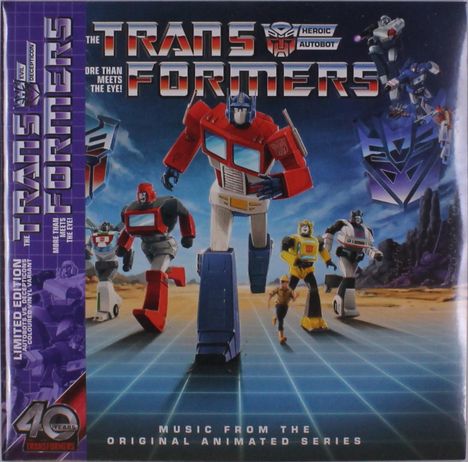 Filmmusik: Hasbro Presents Transformers: Music From The Original Animated Series (Limited Edition) (Colored Vinyl), 2 LPs