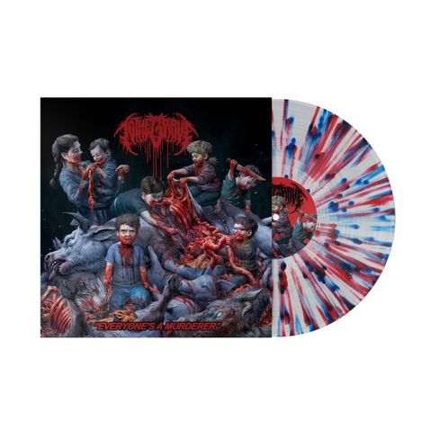 To The Grave: Everyone's A Murderer (Blood/White/Blue Splatter), LP