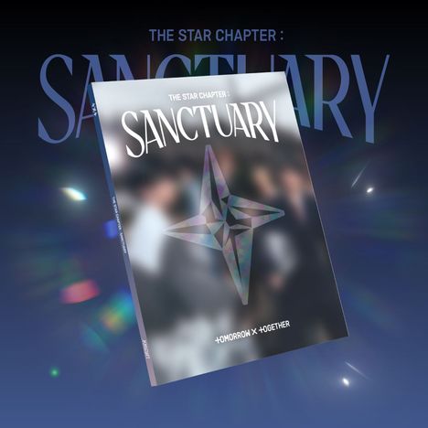 Tomorrow X Together (TXT): The Star Chapter: SANCTUARY (KNIGHT Ver.), 1 CD und 1 Buch