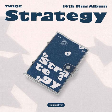 Twice (South Korea): STRATEGY (Highlight ver.), 1 CD und 1 Buch