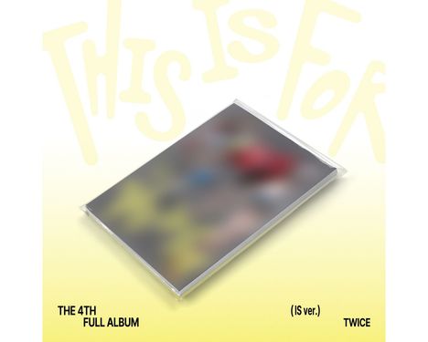 Twice (South Korea): THIS IS FOR (IS ver.), CD