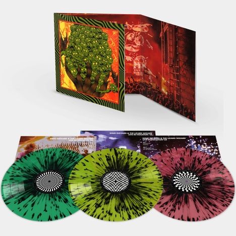 King Gizzard and the Lizard Wizard: King Gizzard - Live in Houston '24, 3 LPs