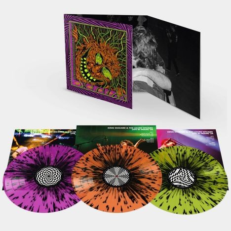 King Gizzard and the Lizard Wizard: King Gizzard - Live in Miami '24, 3 LPs