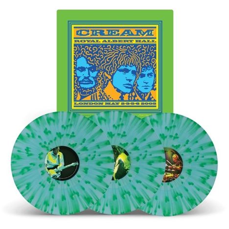 Cream: Royal Albert Hall London May 2-3-5-6 2005 (Live), 3 LPs