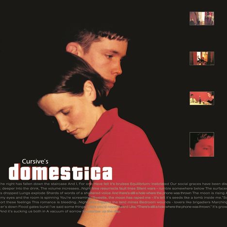 Cursive: Domestica (Red Smoke Vinyl), LP