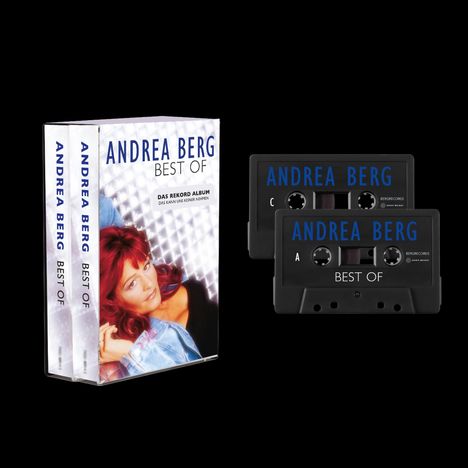 Text: "Andrea Berg, Best Of, Das Rekord Album, Das kann uns keiner nehmen."  
Eine Frau mit roten Haaren liegt entspannt da.