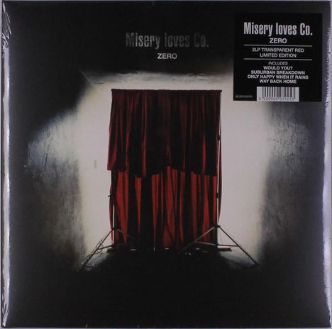 Misery Loves Co.: Zero (Limited Edition) (Transparent Vinyl), 2 LPs