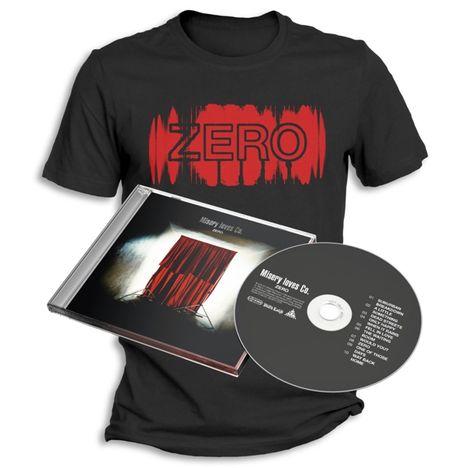 Misery Loves Co.: Zero (+ Shirt XL) (Limited Edition), 1 CD und 1 T-Shirt