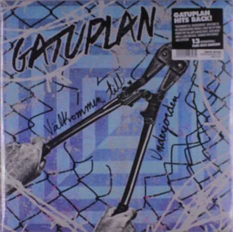 Gatuplan: Valkommen Till Underjorden (Limited Edition) (Black/Blue Splatter Vinyl), LP