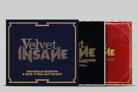 Velvet Insane: High Heeled Monster/Rock 'n' Roll Glitter Suit, 2 CDs